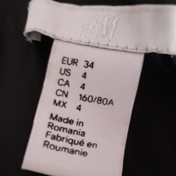 H&M Women's Size 4 Black Bolero - Picture 3 of 7